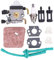 HouYeen Carburador de carburador para cortacésped de motor Stihl FS45 FS46 FS55 FC55 FS38 HS45 FS74 FS75 FS76 FS80 con piezas de filtro de aire de combustible