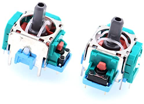 Deal4GO 2-Pack 3D Analog Stick Internal Joystick Modules Thumbstick Replacement for PS5 DualSense Controller (BDM01020AS)