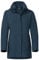 VAUDE Idris III 3-in-1 Parka Damen – Damen-Winterjacke wasserdicht, winddicht & atmungsaktiv mit Eco-Finish, Damen-Doppeljacke mit wärmender Hybrid-Innenjacke – in Blau, Größe: 50