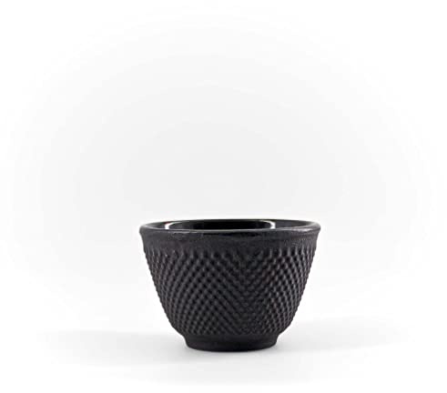 ARARE Tetsunoyunomi Gusseisentasse 120 ml Ø 8,0 cm japanisch Tee-Tasse Schwarz