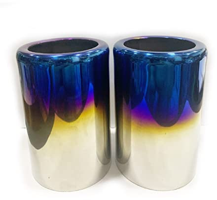 Carbon Auto Auspuff Endschalldämpfer Endrohrabdeckung Für B&MW Serie 3 E30 E36 E46 E90 E91 E92 E93 F30 F31 F34 G20 F35 M3 Auto Endstück Kehle Auspuffrohr (Color : 10)