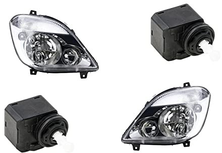 Johns, Scheinwerfer passend für Mercedes Sprinter 906 zu H7 L R ab2006- inkl Stellmotor