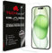 TECHGEAR GLASS Screen Protector for iPhone 16 / iPhone 15 6.1 Tempered Glass Screen Protector Cover [2.5D Round Edge] [9H Hardness] [Crystal Clarity] [Scratch-Resistant] [No-Bubble]