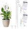 YOUNLEN 2pcs Plant Life Support, Système d'arrosage automatique, Plant Watering Devices, Système d'irrigation des plantes avec interrupteur de commande réglable