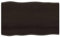 vidaXL Tischplatte, Holzplatte für Tisch Esstisch Couchtisch, Massivholzplatte Handgefertigt mit Baumkante, Ersatztischplatte, Dunkelbraun 100x60x2cm Massivholz Eiche Behandelt