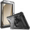 Fintie Hülle für Samsung Galaxy Tab A9 8.7 Zoll 2023, Ganzkörper-Rugged Hybrid Stand Schutzhülle mit eingebauter Schutzfolie für Samsung Tablet A9 8,7 SM-X110/X115/X117, Schwarz
