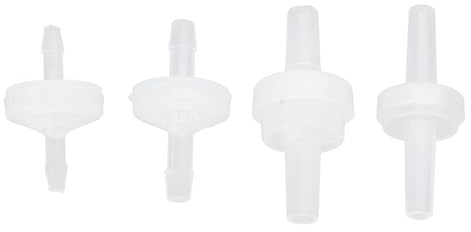 4 Stück Rückschlagventile 3/4/5/6 mm, leichte Rückschlagventile sorgen für reibungslose in verschiedenen Einstellungen. Rückschlagventile