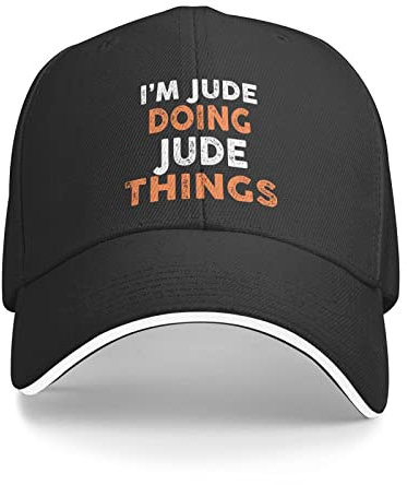 GQWJKSZ I'm Jude Doing Jude Things Mütze für Männer Baseballmützen Trendy Mütze