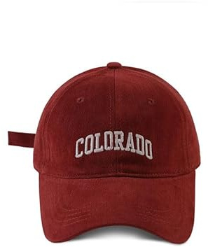 COTIDI Colorado Herren-Mütze, 100 % Baumwolle, Baseballkappe, verstellbar