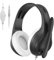 SENLOO Gaming Headset with Microphone for PS4 Xbox One PS5 Controller, Over Ear Wired Headphones with Mic for PC Computer Mac Laptop and Consoles (Black)