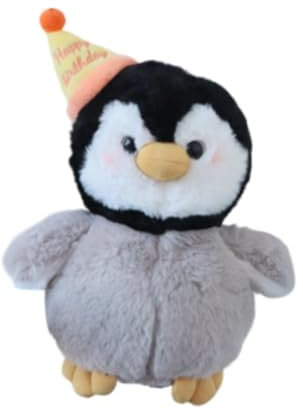 Baoblaze Golf Wood Head Cover Protection Guard Equipment Anti Scratch Penguin Golfer Gift Golf Club Headcover Plush for Outdoor Sports