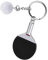 harayaa Porte-clés Pendentif Balle de Tennis, Noir