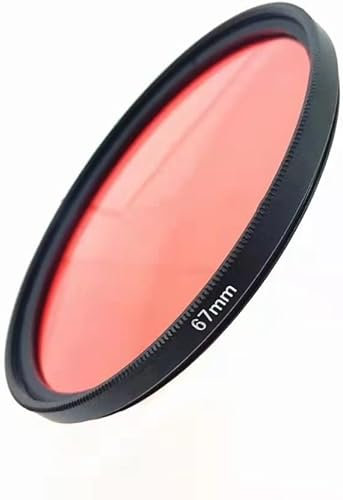 WANGFK 67 58 52 mm wasserdichter Rotfilter(58mm)