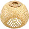 Veemoon Abat-Jour En Bambou Tissé Rustique - Luminaire Plafonnier En Rotin Pour Salle De Bain Ou Espace Suspension Élégante Et Naturelle 76 Pouces