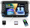 SIXWIN 2+64G Android 13 Autoradio für VW Golf 5 Golf 6 Skoda Polo Passat Tiguan Touran mit Carplay/Android Auto/Mirrorlink, 7 Zoll Kapazitive Touchscreen mit WiFi GPS FM/RDS Bluetooth