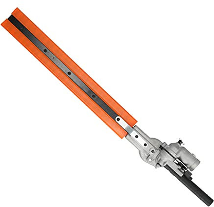 Tête de taille-haie à double tranchant, acier au manganèse 65 haute résistance, alliage d'aluminium, durable et résistant à l'usure, pour tailler les haies, les arbustes, les