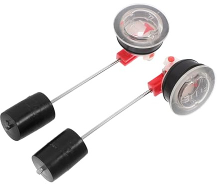 STOBAZA 2 Stück Teiliges Kraftstofftankanzeige für Generatoren Präzises Messgerät mit Zylindrischem Schwimmer Kompatibel mit Einfache Installation Zuverlässige Kraftstoffüberwachung