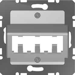 Zentralplatte 3 MINI-COM Module BERKER 14271909