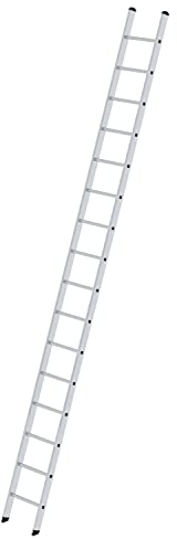 GÜNZBURGER Aluminium-Anlegeleiter, 16 Sprossen, Made in Germany