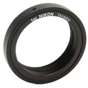 Celestron 820834 - Adaptador para Objetivos de cámaras Nikon, Negro