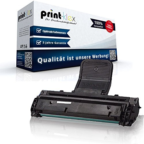 Print-Klex XXL Tonerkartusche kompatibel für Samsung ML1610 ML1610R ML1615 ML1620 ML1625 ML1625R ML 1610D2/ELS ML1610D2 ML-1610 D2 Black