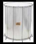 Tycoon Percussion 20″ Surdo, Aluminum Shell, Durable Synthetic Head, 10 Tuning Lugs, Produces Deep Booming Bass Sounds, Perfect for Samba, Axé, or Drum Circles, Includes Mallet (TPSD-20AL)