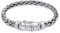 Kuzzoi Silberarmband Herrenarmband aus massivem 925er Sterling Silber, Breite 8,5 mm, Länge 21 cm, 335111-021