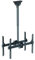 Allcam CM946 Double Twin Heavy Duty TV Bracket Ceiling Mount Tilt Swivel Level Adjustment, Drop Height 560-910mm suits most 23-70 LCD/LED TVs