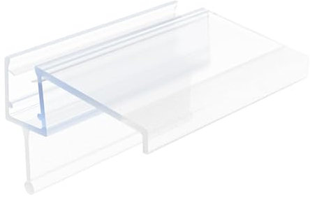 DIWARO. Duschdichtung DD030 | transparent | Länge 1000mm oder 1240mm | Ersatzdichtung für Dusche | für Eckdusche (1000mm)