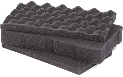 Nanuk Foam Inserts (3 Part) for 909 Case Camera Case, Black (909-FOAM)