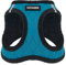 Voyager Step-In Plüsch-Hundegeschirr by Best Pet Supplies - Step-In-Westengeschirr für kleine und mittelgroße Hunde, Weicher Plüsch, Türkis, size S - Brust 37-40 cm