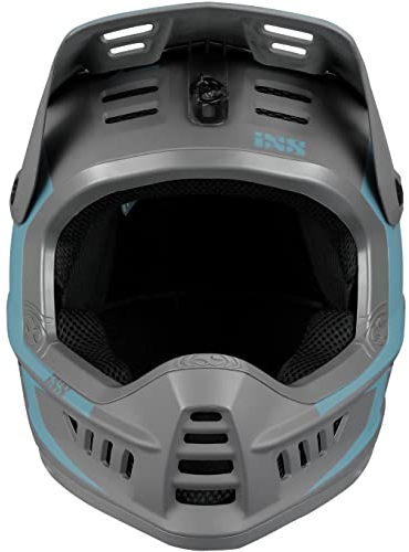 IXS Xact Evo Integralhelm MTB/E-Bike/BMX, Ocean-Graphit, XS (49-52cm)