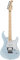 Yamaha Pacifica 112V Hochwertige E-Gitarre in elegantem Design für Einsteiger und Fortgeschrittene, mit 2 online Gitarrenstunden bei einem Lehrer der Yamaha Music School, in Ice Blau