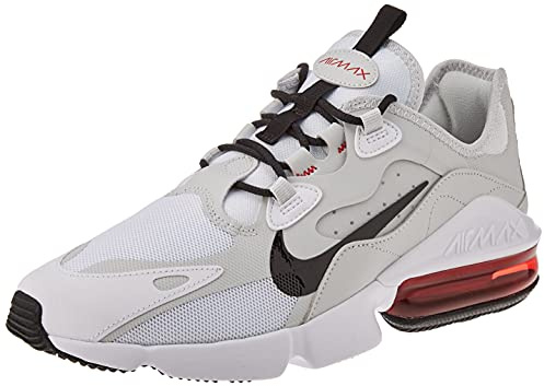 Nike Herren Air Max Infinity 2 Sneaker, White/Black-University Red-Pho, 47.5 EU