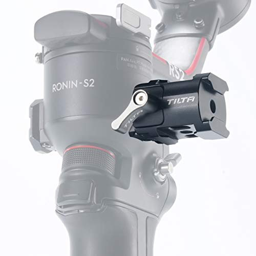 TILTA TGA-SCA Side Mounted Cold Shoe Adapter for for DJI RS2 RSC2 Gimbal (DJI RS 2 & RSC 2)
