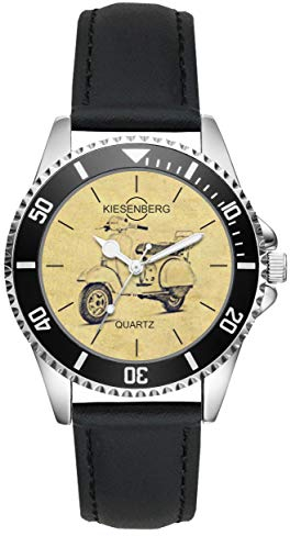 KIESENBERG Herrenuhr Vespa PX Fan Armbanduhr Geschenk Analog Quartz Lederarmband Uhr L-20424