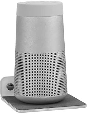 For Alexa Echo Dot/Amazon Fire TV/Google Home WiFi/JBL Bluetooth Audio/Xiaomi WiFi Router Holder Wall Mount Stand, Accessories Rack Storage Shelf Stand, Accessories Rack (White)