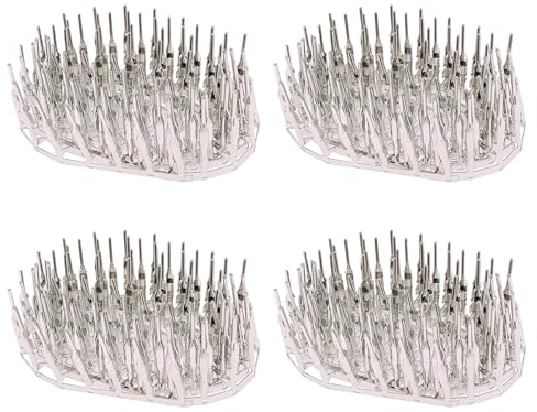 Harissess 400 Stück 2,54mm 18-24awg Pitch Stecker Pin-Anschluss Dupont Jumper Drahtkabel Pin Crimpen Klemmenanschluss für Stecker Gehäuse Jumper Draht-Kabel-Verbinder Crimpanschluss