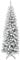 Maury's Albero di Natale Sintetico 240 cm Extra Slim Verde Innevato con 957 Rami Folto Effetto Realistico Decorazione Natalizia Realistico