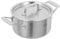 Kuhn Rikon Culinary Fiveply Casserole Pot, 2.5L/18cm Oven Proof Cooking Pan with Stainless Steel Lid. Induction Casserole Dishes. Dishwasher Safe - Kuhn Rikon Cookware Guarantee