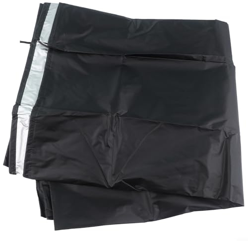 EpheyFIF Rasenmäherabdeckung, 138,7 x 65,4 x 90,1 cm, wetterfest, wasserdicht, Oxford-Rasentraktor-Abdeckung, für Gartentraktor, Reitrasenmäher