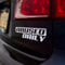 Fear7FX Abused Daily Funny Car Vinyl Decal Sticker - Car Van Window Bumper, Caravan, JDM - 200mm