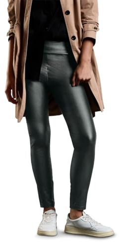 Street One Damen Leggings in Lederoptik