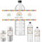 PH PandaHall 30pcs Happy Birthday Etiquetas de botellas de agua, Etiquetas de botellas de arco iris Etiquetas adhesivas impermeables de botellas de agua para decoración de fiestas de cumpleaños
