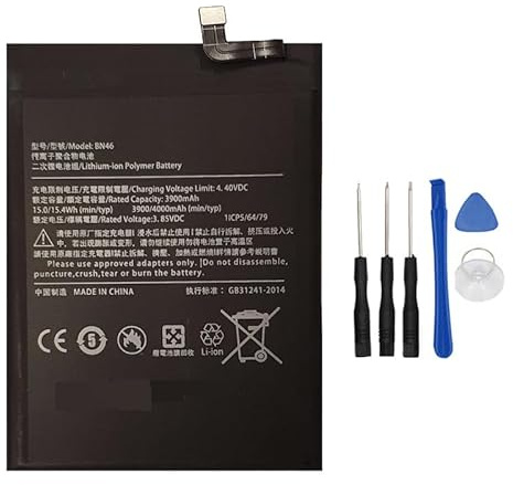 Backupower Ersatz BN46 Akku Batterie Kompatibel mit Mi Red-mi Note 8 M1908C3JH, M1908C3JG, M1908C3JI,Note 8 Note 8T Redmi 7