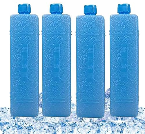 Acumuladores De Frio - 1/2/4 Piezas Hielo Nevera Portatil | Acumulador De Frío | Placas De Hielo | Elementos De Refrigeración | Reutilizables Bolsas De Hielo | Bloques De Hielo | Bloques Congeladores