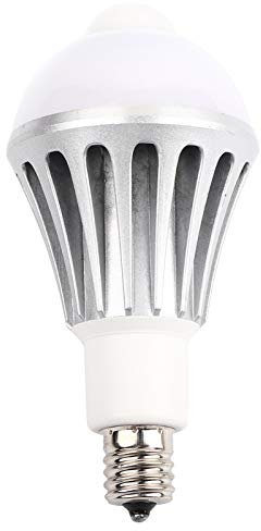 Pilipane Luci di sicurezza a LED da 10 W Sensore di movimento Bulbo e17 Bianco caldo per corridoio per garage per il corridoio per esterni (Blanco cálido)