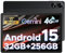 DOOGEE Tab G6+ Tablet 11 Pollici, 32GB+256GB/2TB Tablet Android 15, 4G LTE + 5G WiFi, 1920x1200 FHD+ IPS, Unisoc T7280 Octa Core Tablets Gaming, 8000mAh/Widevine L1/Face ID/GPS/BT5.0/OTG - Nero