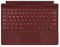 NUWONAYA Keyboard for Surface Pro 11/10/9/8/X (13inch), Portable Slim Type Cover for Surface Pro, Wireless Bluetooth Keyboard with Touchpad, Backlits,Built in Pencil Holder,Wine Red