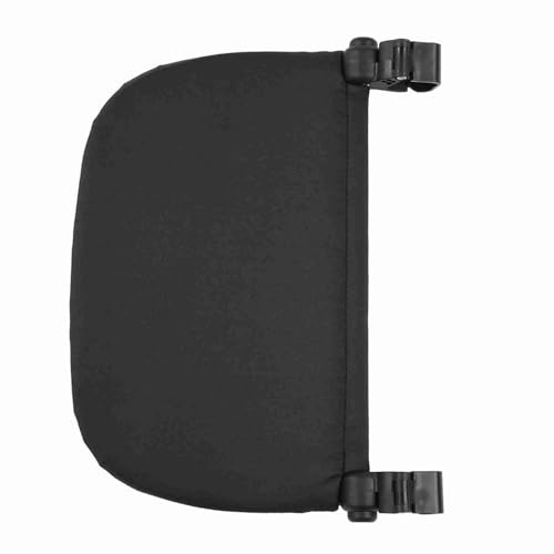 LUCKDANO Repose-pieds pour Poussette bébé pour YOYA/VOVO - Extension de 21 Cm, Tissu Oxford Respirant, Conception Réglable, Léger et Installation Facile - Compatible avec, VOVO, YUYU, KIBB (BLACK)